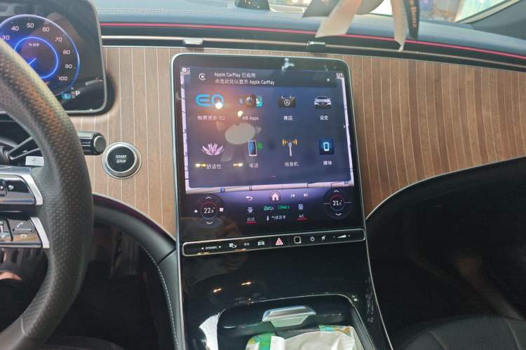 Used Mercedes-Benz EQE 2022 350 Pioneer Edition Audio And AC Panel