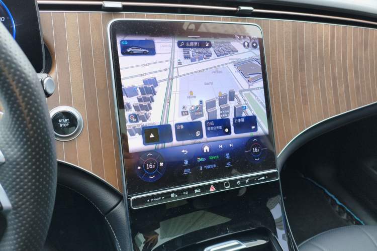 Used Mercedes-Benz EQE 2022 350 Pioneer Edition Audio And AC Panel