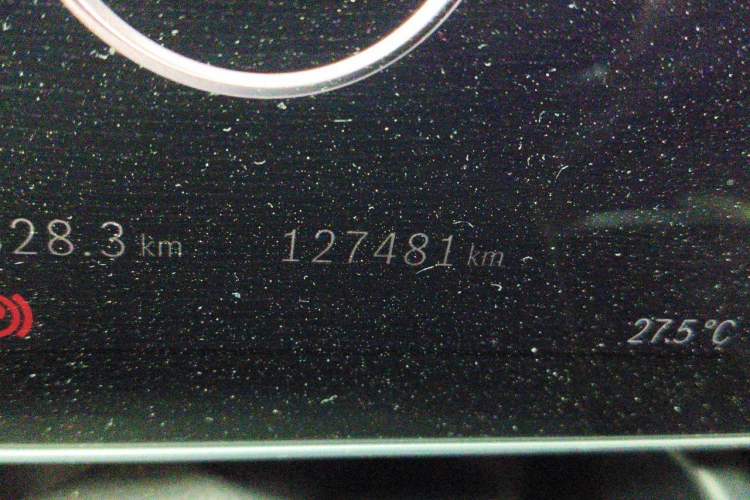 Used Mercedes-Benz EQE 2022 350 Pioneer Edition Odometer Close Up