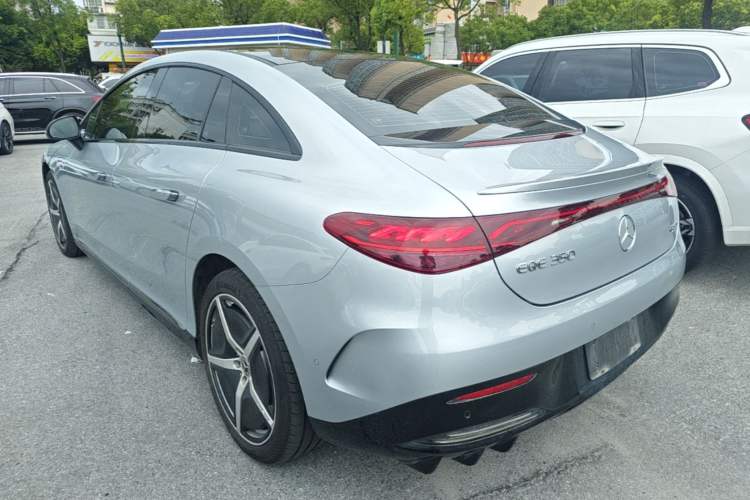 Used Mercedes-Benz EQE 2022 350 First Edition Special Version Rear Left 45 Deg