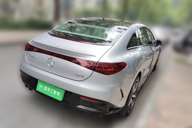 Used Mercedes-Benz EQE 2022 350 First Edition Special Version Rear Right 45 Deg
