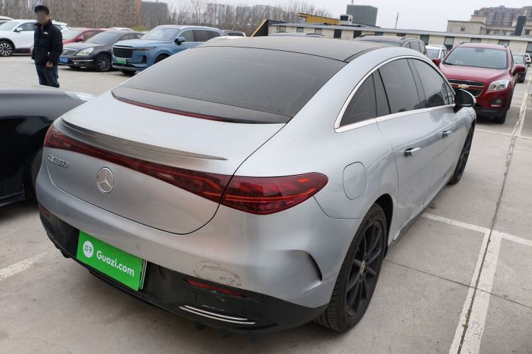 Used Mercedes-Benz EQE 2022 350 Pioneer Edition Rear Right 45 Deg