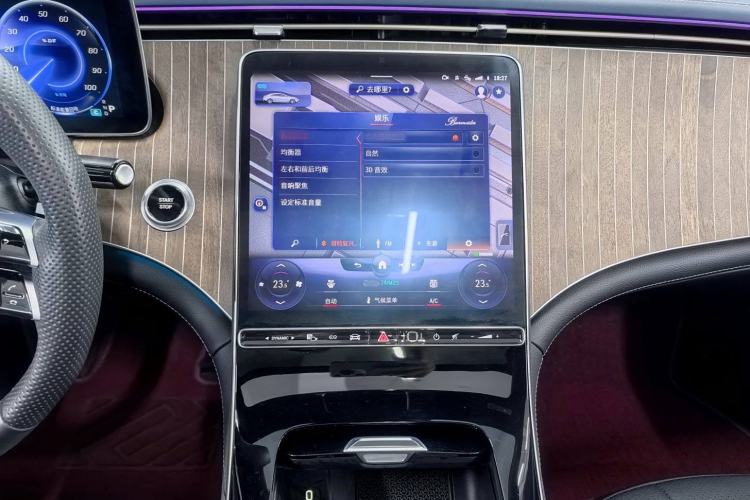 Used Mercedes-Benz EQE 2022 350 Pioneer Edition Audio And AC Panel