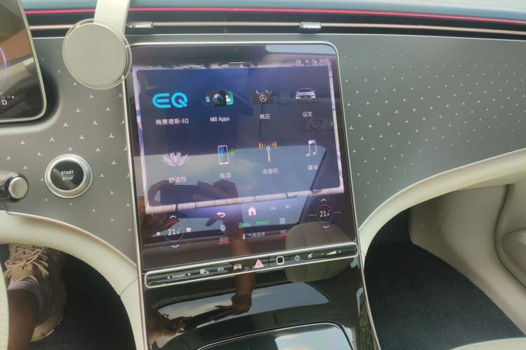 Used Mercedes-Benz EQE 2022 350 First Edition Special Version Audio And AC Panel