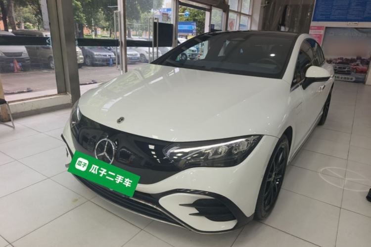 Used Mercedes-Benz EQE 2022 350 Pioneer Edition Guazi used car, China used car export, Used car for sale, Used Mercedes-Benz cars, Cheapest cars for sale, Electric vehicle, New energy car