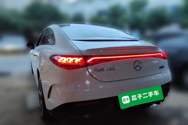 Used Mercedes-Benz EQE 2022 350 First Edition Special Version Rear Left 45 Deg