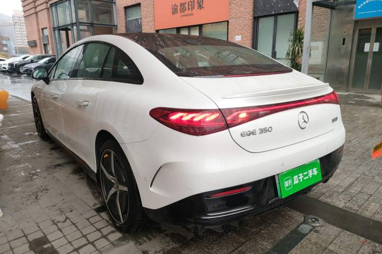 Used Mercedes-Benz EQE 2022 350 First Edition Special Version Rear Left 45 Deg
