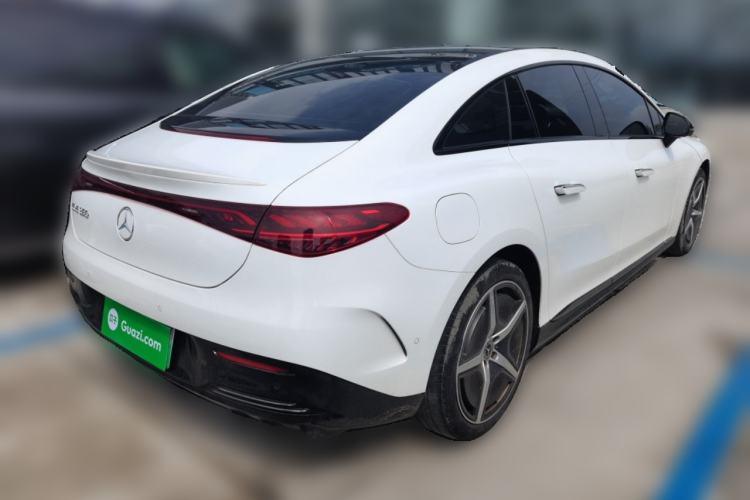 Used Mercedes-Benz EQE 2022 350 First Edition Special Version Rear Right 45 Deg