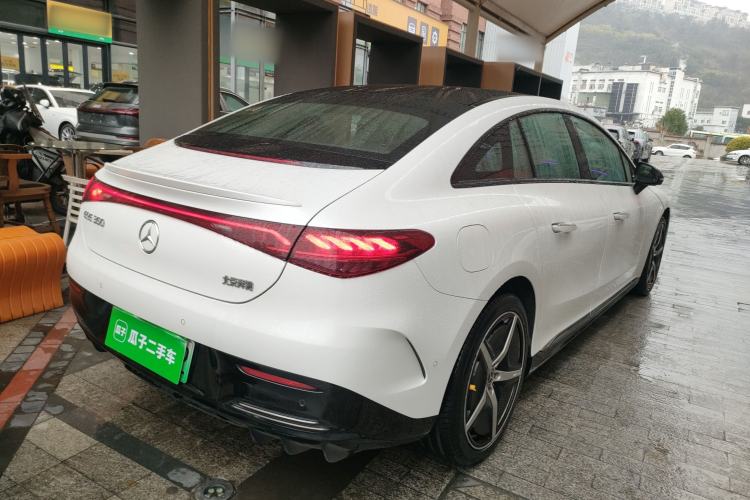 Used Mercedes-Benz EQE 2022 350 First Edition Special Version Rear Right 45 Deg