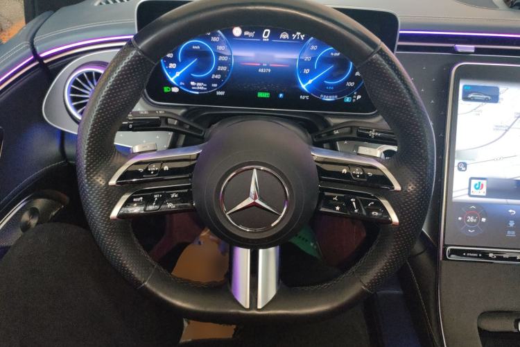 Used Mercedes-Benz EQE 2022 350 First Edition Special Version Steering Wheel