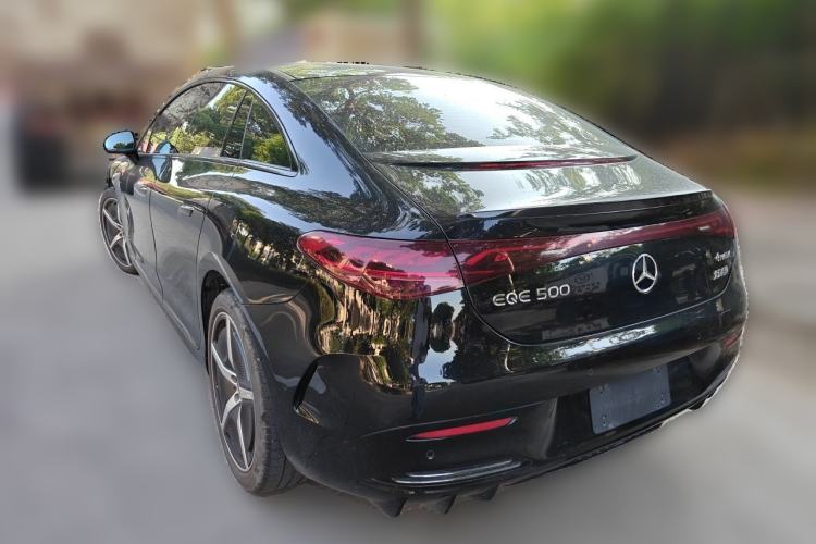 Used Mercedes-Benz EQE 2025 500 4MATIC Flagship Edition Rear Left 45 Deg