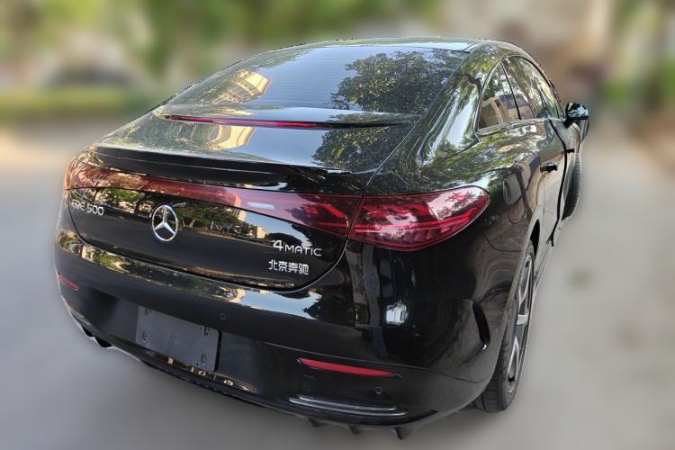 Used Mercedes-Benz EQE 2025 500 4MATIC Flagship Edition Rear Right 45 Deg