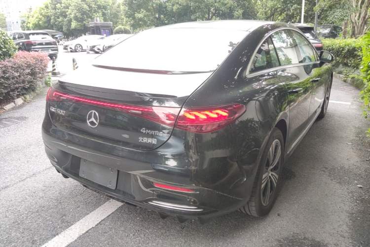 Used Mercedes-Benz EQE 2025 500 4MATIC Pioneer Edition Rear Right 45 Deg