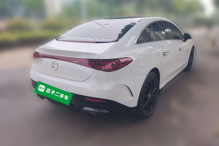 Used Mercedes-Benz EQE 2025 500 4MATIC Pioneer Edition Rear Right 45 Deg