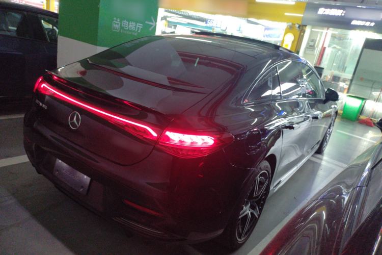 Used Mercedes-Benz EQE AMG 2023 AMG EQE 53 4MATIC+ Rear Right 45 Deg