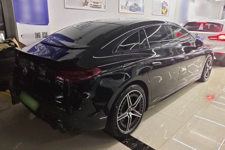 Used Mercedes-Benz EQE AMG 2023 AMG EQE 53 4MATIC+ Rear Right 45 Deg
