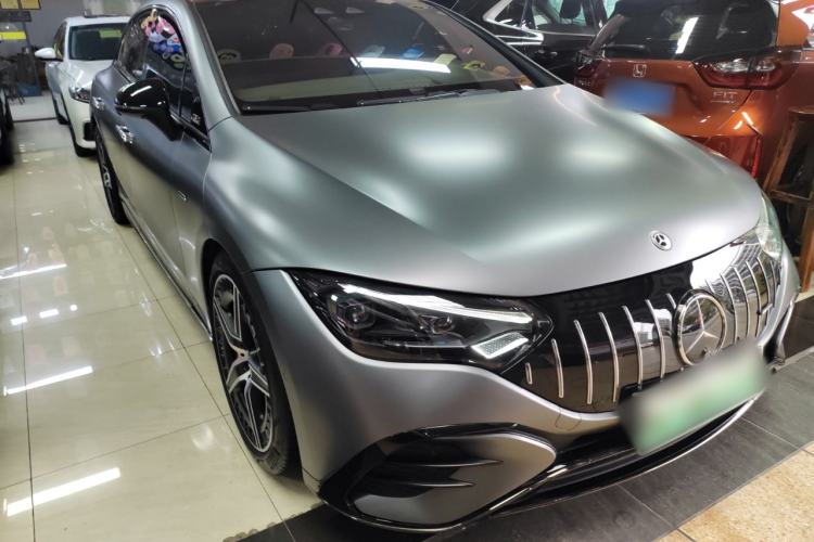 Used Mercedes-Benz EQE AMG 2023 AMG EQE 53 4MATIC+ Front Right 45 Deg