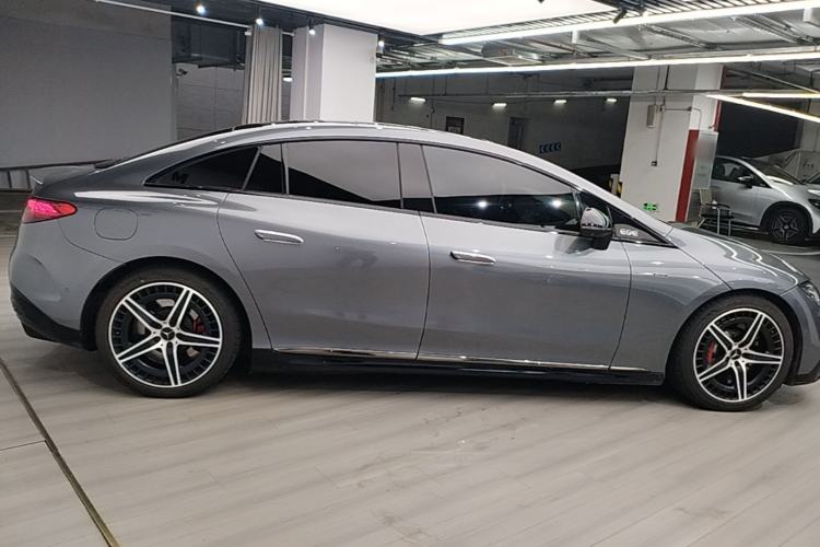 Used Mercedes-Benz EQE AMG 2023 AMG EQE 53 4MATIC+ Rear Right 45 Deg