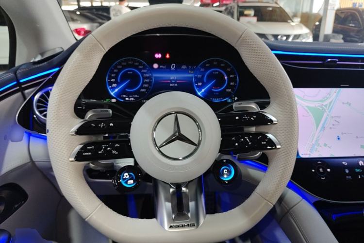 Used Mercedes-Benz EQE AMG 2023 AMG EQE 53 4MATIC+ Steering Wheel