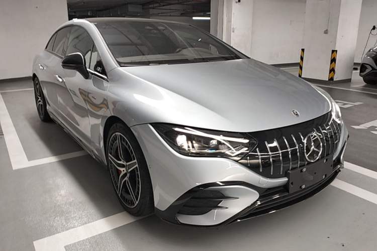 Used Mercedes-Benz EQE AMG 2023 AMG EQE 53 4MATIC+ Front Right 45 Deg