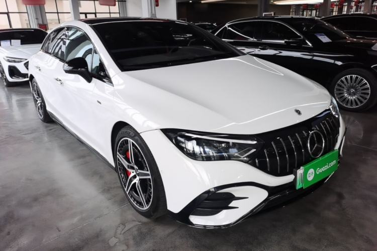 Used Mercedes-Benz EQE AMG 2023 AMG EQE 53 4MATIC+ Front Right 45 Deg