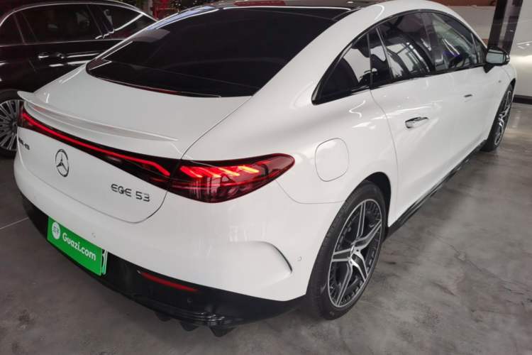 Used Mercedes-Benz EQE AMG 2023 AMG EQE 53 4MATIC+ Rear Right 45 Deg