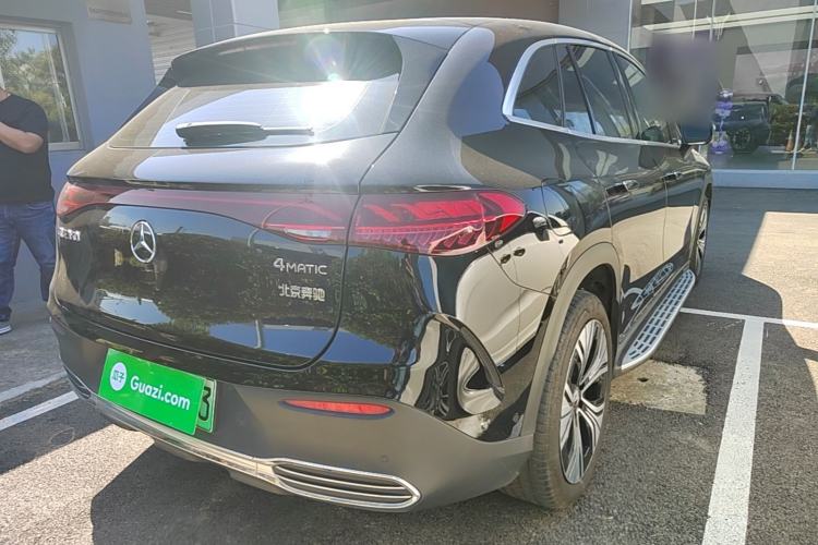 Used Mercedes-Benz EQE SUV 2023 350 4MATIC Luxury Edition Rear Right 45 Deg