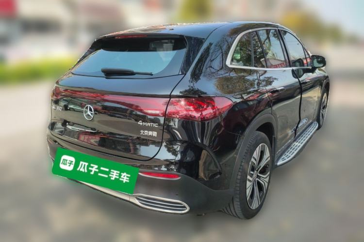 Used Mercedes-Benz EQE SUV 2023 350 4MATIC Luxury Edition Rear Right 45 Deg