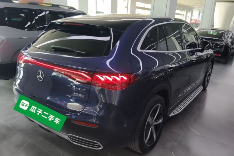 Used Mercedes-Benz EQE SUV 2023 350 4MATIC Pioneer Edition Rear Right 45 Deg