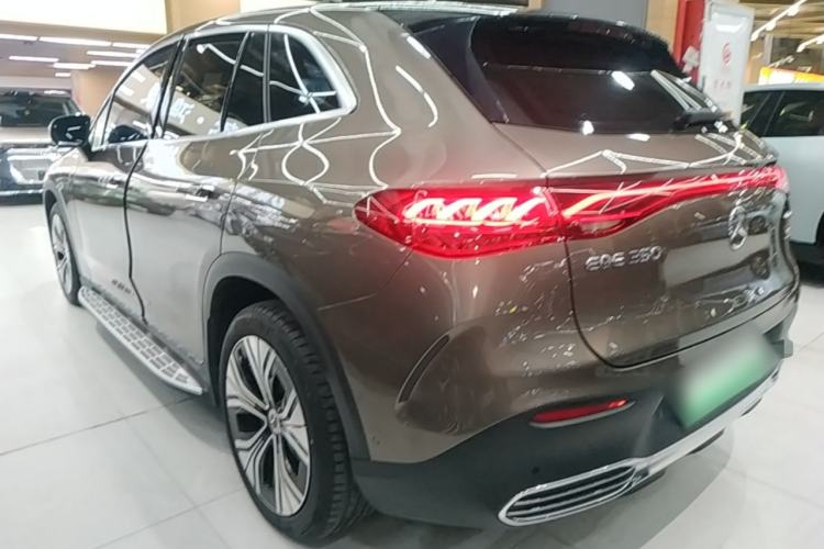 Used Mercedes-Benz EQE SUV 2023 350 4MATIC Luxury Edition Rear Left 45 Deg