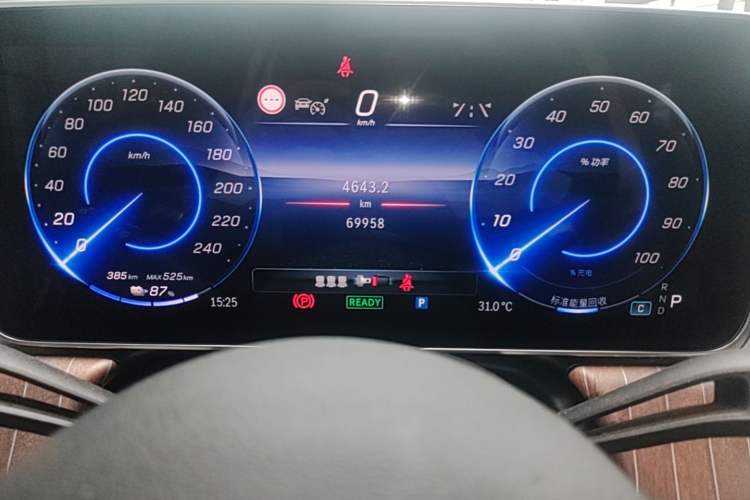 Used Mercedes-Benz EQE SUV 2023 350 4MATIC Luxury Edition Odometer Close Up