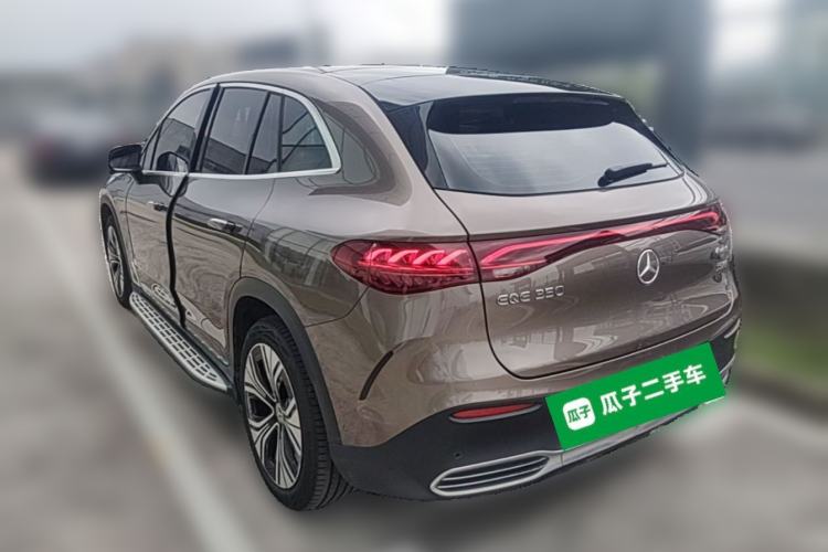 Used Mercedes-Benz EQE SUV 2023 350 4MATIC Luxury Edition Rear Left 45 Deg