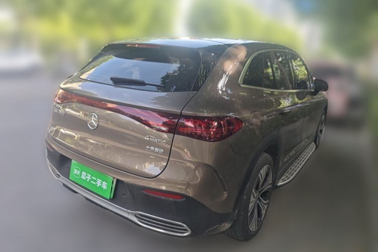 Used Mercedes-Benz EQE SUV 2023 350 4MATIC Luxury Edition Rear Right 45 Deg