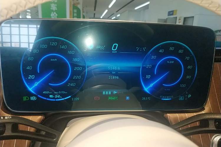 Used Mercedes-Benz EQE SUV 2023 350 4MATIC Pioneer Edition Instrument Cluster