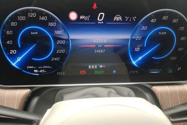 Used Mercedes-Benz EQE SUV 2023 350 4MATIC Luxury Edition Odometer Close Up