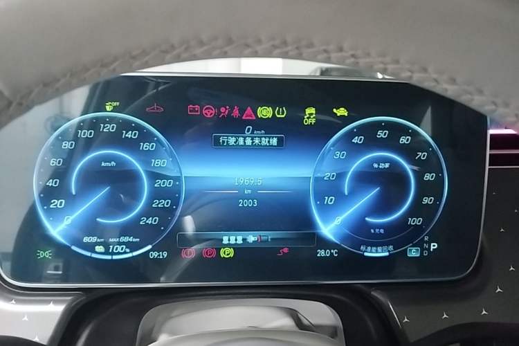 Used Mercedes-Benz EQE SUV 2023 500 4MATIC Special Edition Instrument Cluster
