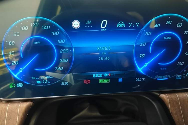 Used Mercedes-Benz EQE SUV 2023 350 4MATIC Luxury Edition Instrument Cluster