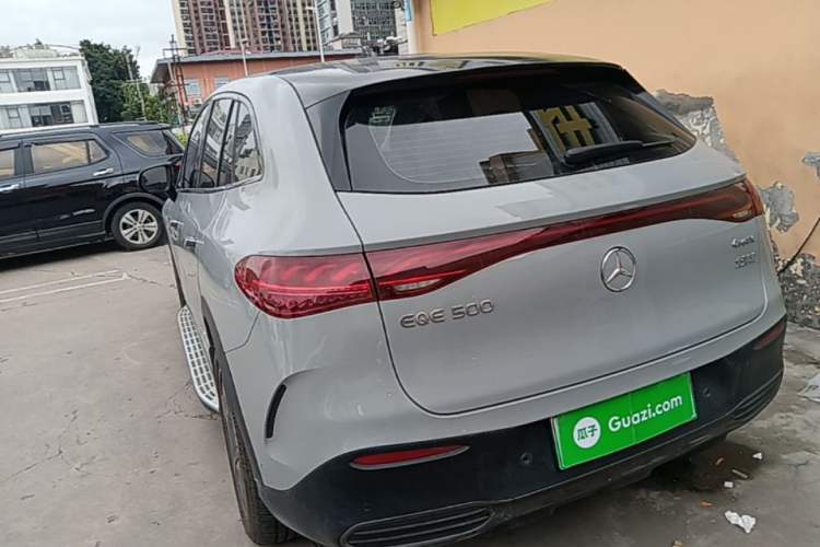 Used Mercedes-Benz EQE SUV 2023 500 4MATIC Special Edition Rear Left 45 Deg