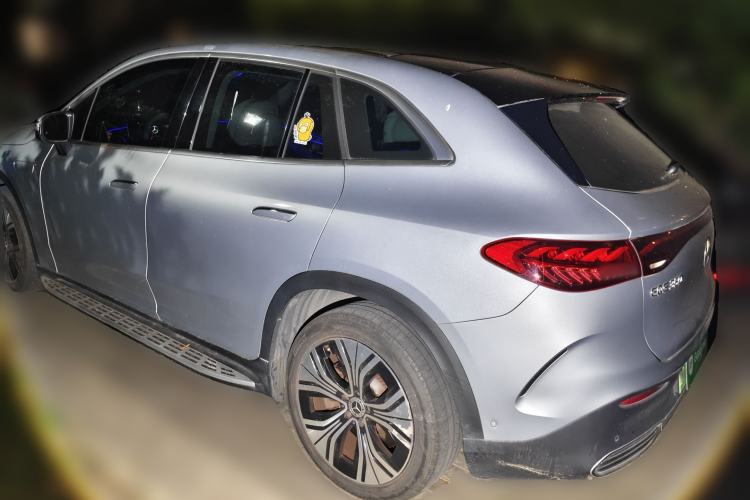 Used Mercedes-Benz EQE SUV 2023 350 4MATIC Luxury Edition Rear Left 45 Deg
