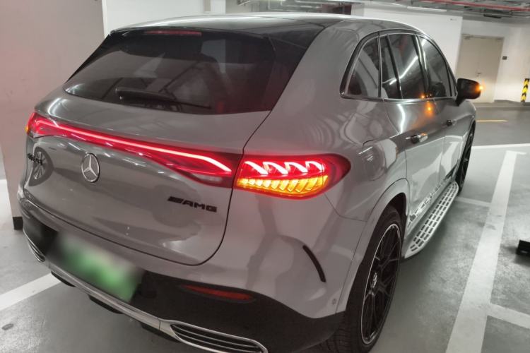 Used Mercedes-Benz EQE SUV 2023 350 4MATIC Pioneer Edition Rear Right 45 Deg