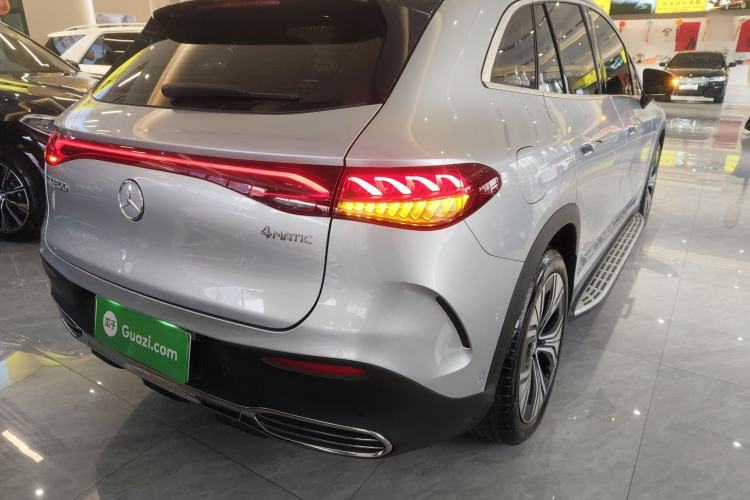 Used Mercedes-Benz EQE SUV 2023 350 4MATIC Luxury Edition Rear Right 45 Deg