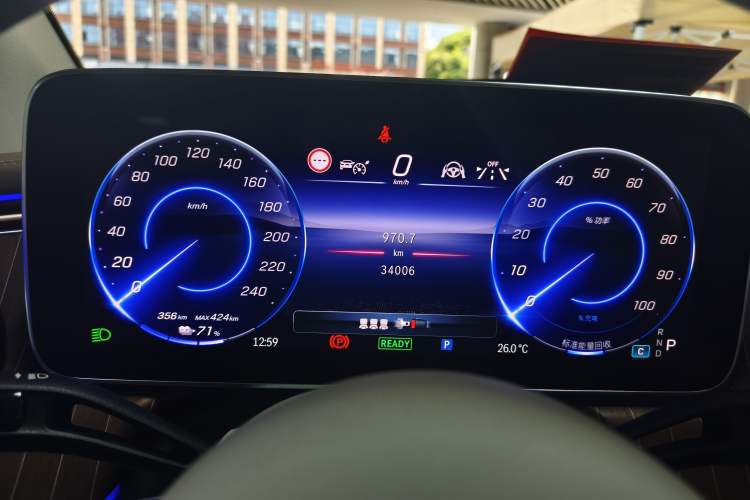 Used Mercedes-Benz EQE SUV 2023 350 4MATIC Luxury Edition Instrument Cluster