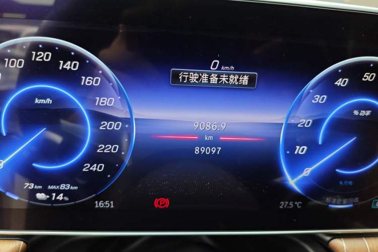 Used Mercedes-Benz EQE SUV 2023 350 4MATIC Luxury Edition Instrument Cluster