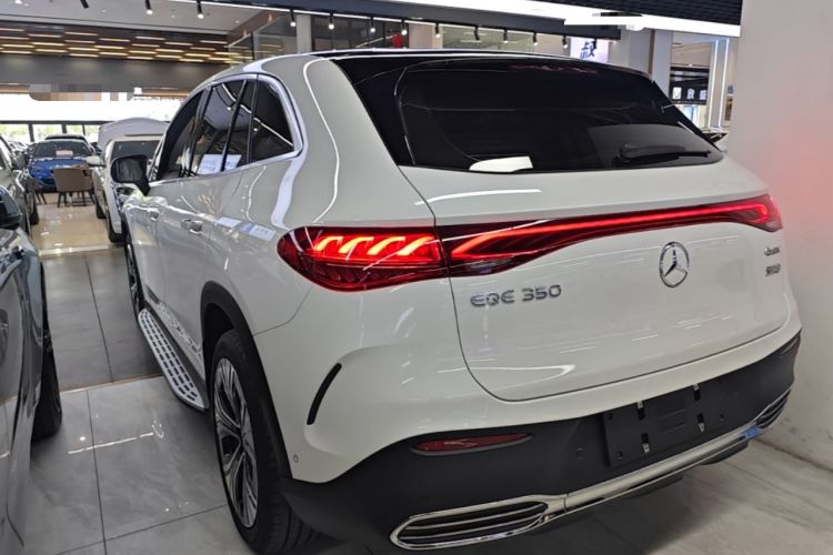 Used Mercedes-Benz EQE SUV 2023 350 4MATIC Luxury Edition Rear Left 45 Deg