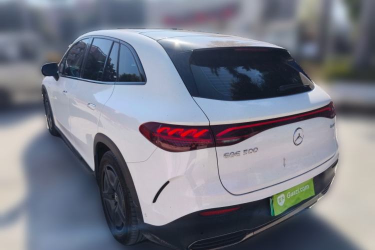 Used Mercedes-Benz EQE SUV 2023 500 4MATIC Special Edition Rear Left 45 Deg