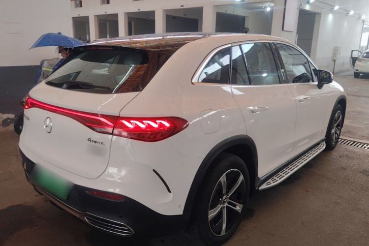 Used Mercedes-Benz EQE SUV 2023 350 4MATIC Pioneer Edition Rear Right 45 Deg