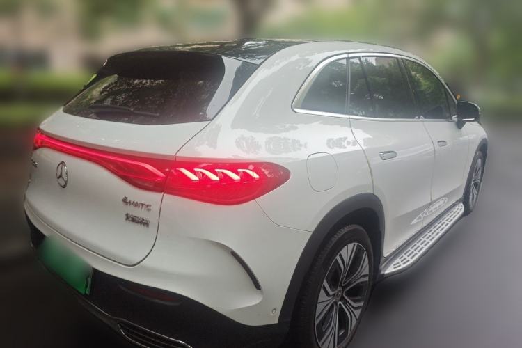 Used Mercedes-Benz EQE SUV 2023 350 4MATIC Luxury Edition Rear Right 45 Deg