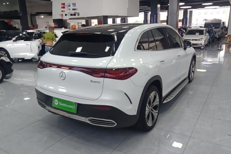 Used Mercedes-Benz EQE SUV 2023 350 4MATIC Luxury Edition Rear Right 45 Deg