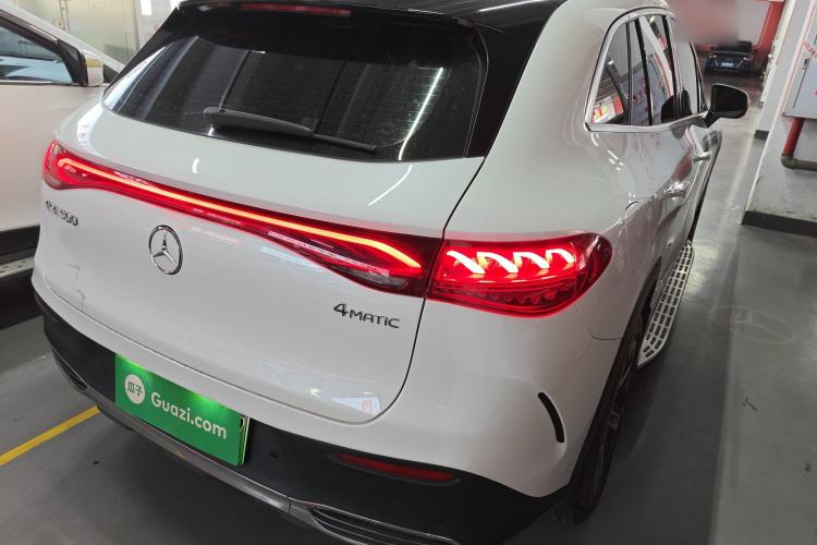 Used Mercedes-Benz EQE SUV 2023 350 4MATIC Pioneer Edition Rear Right 45 Deg