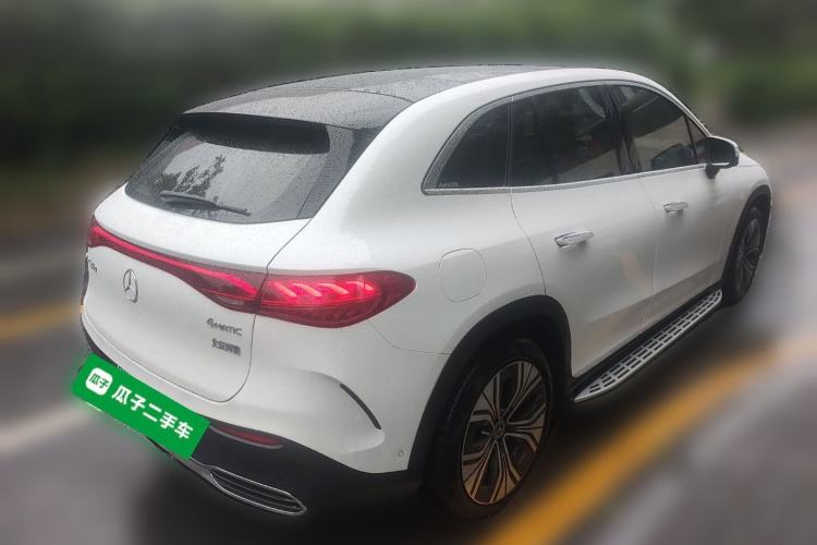 Used Mercedes-Benz EQE SUV 2023 350 4MATIC Luxury Edition Rear Right 45 Deg